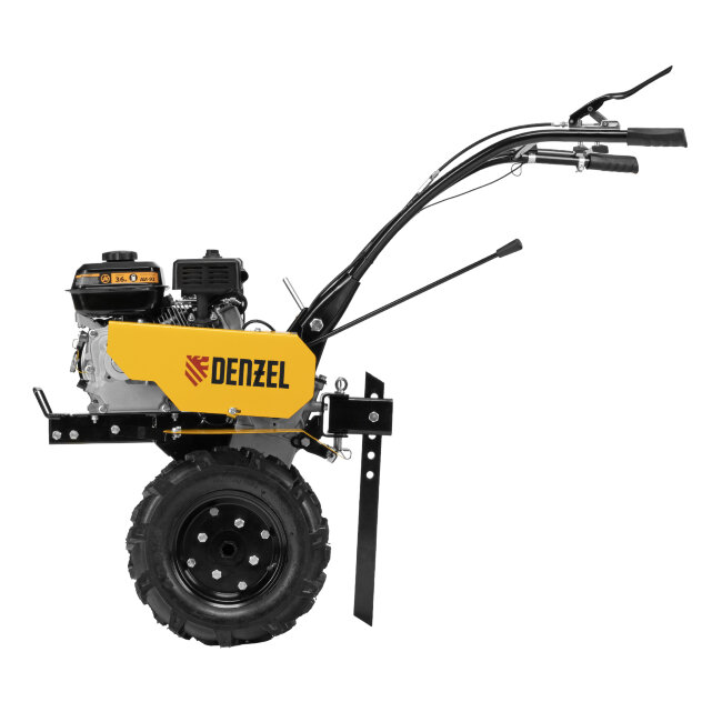 Мотоблок DPT-170, 7 л.с., ремен.сцеп, шир 85 см, глуб 35 см,фрез 3х3,ШОМ,скор 2В/1Н,кол 8" Denzel в Красноярске Мотоблок DPT-170, 7 л.с., ремен.сцеп, шир 85 см, глуб 35 см,фрез 3х3,ШОМ,скор 2В/1Н,кол 8" Denzel в Красноярске