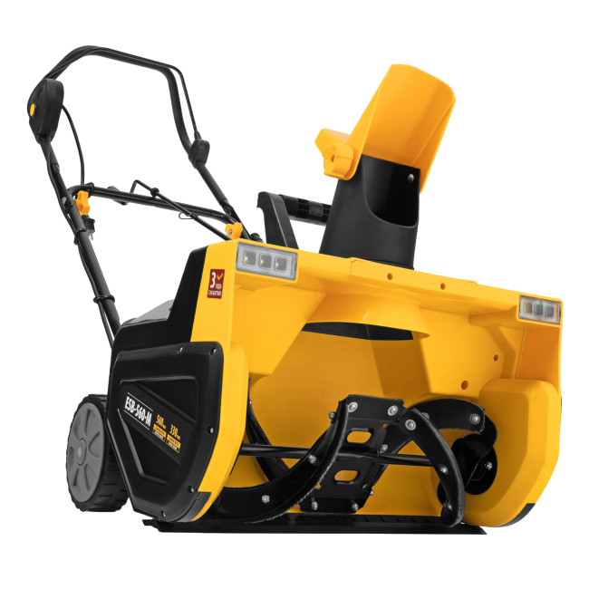 Электрическая снегоуборочная машина ESB-560-M, 2,5 кВт, металлический шнек, LED фара Denzel в Красноярске