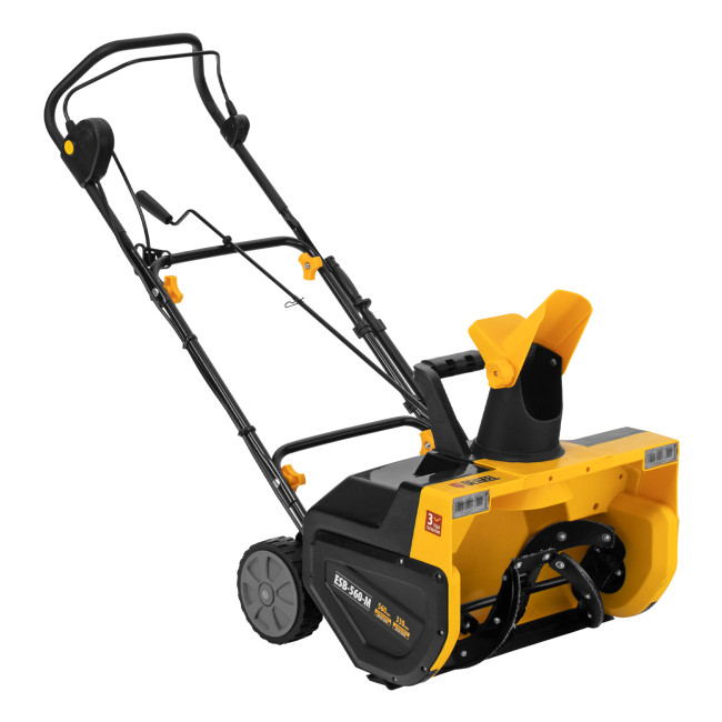 Электрическая снегоуборочная машина ESB-560-M, 2,5 кВт, металлический шнек, LED фара Denzel в Красноярске