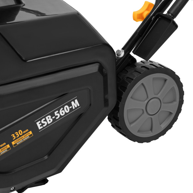 Электрическая снегоуборочная машина ESB-560-M, 2,5 кВт, металлический шнек, LED фара Denzel в Красноярске