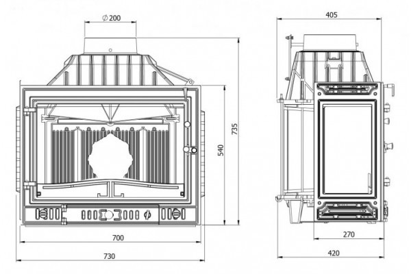 KAWMET W4LP (3 стекла) 14,5 кВт в Красноярске KAWMET W4LP (3 стекла) 14,5 кВт в Красноярске