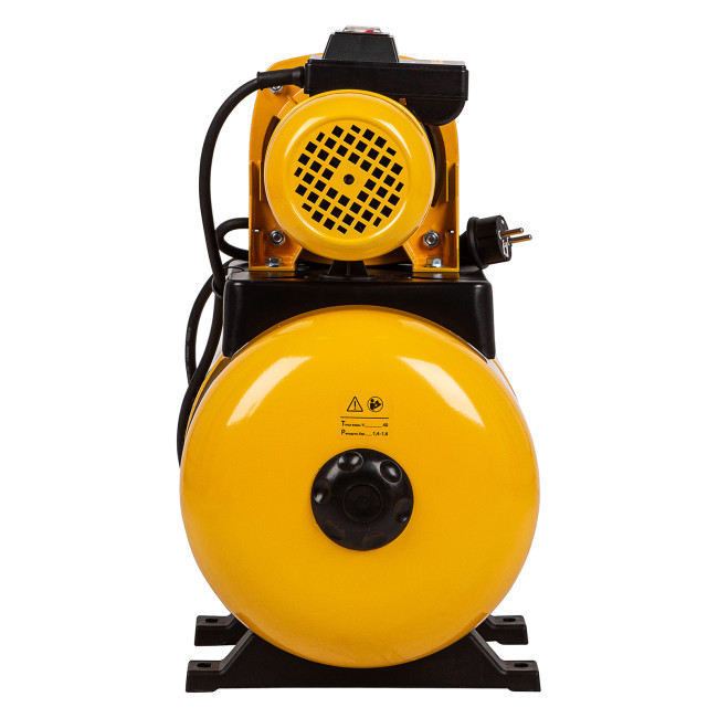 Насосная станция PS1000Х, 1000 Вт, 3500 л/ч, ресивер 24 л, подъем 44 м, нержавейка Denzel в Красноярске