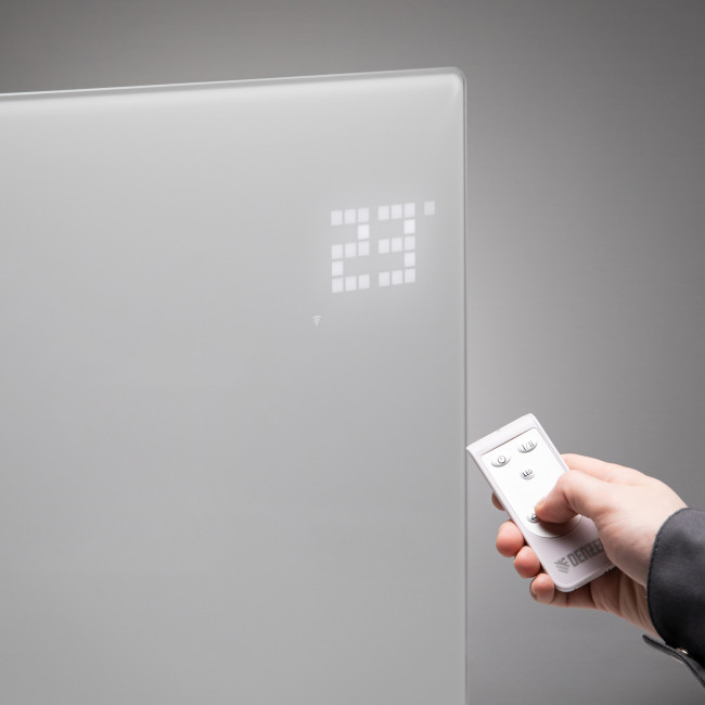 Конвектор электрический OptiPrime-2000, Wi-Fi, тачскрин, цифровой термостат, 2000 Вт Denzel в Красноярске