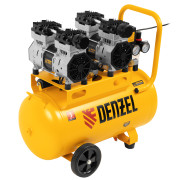 Компрессор безмасляный, малошумный DLS 1500/50, 1500 ВТ, 2x750, 50 л, 260 л/мин Denzel Компрессор безмасляный, малошумный DLS 1500/50, 1500 ВТ, 2x750, 50 л, 260 л/мин Denzel