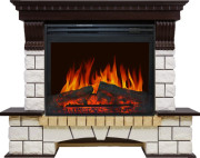 Каминокомплект Pierre - Венге / Белый (Высота 1015мм) с очагом Jupiter FX New Каминокомплект Pierre - Венге / Белый (Высота 1015мм) с очагом Jupiter FX New