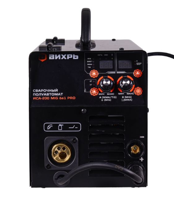 Сварочный полуавтомат Вихрь ИСА-200 MIG 6в1 PRO в Красноярске