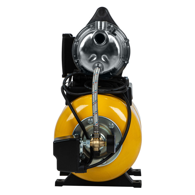 Насосная станция PS800X, 800 Вт, 3200 л/ч, ресивер 24 л, подъем 38 м, нержавейка Denzel в Красноярске