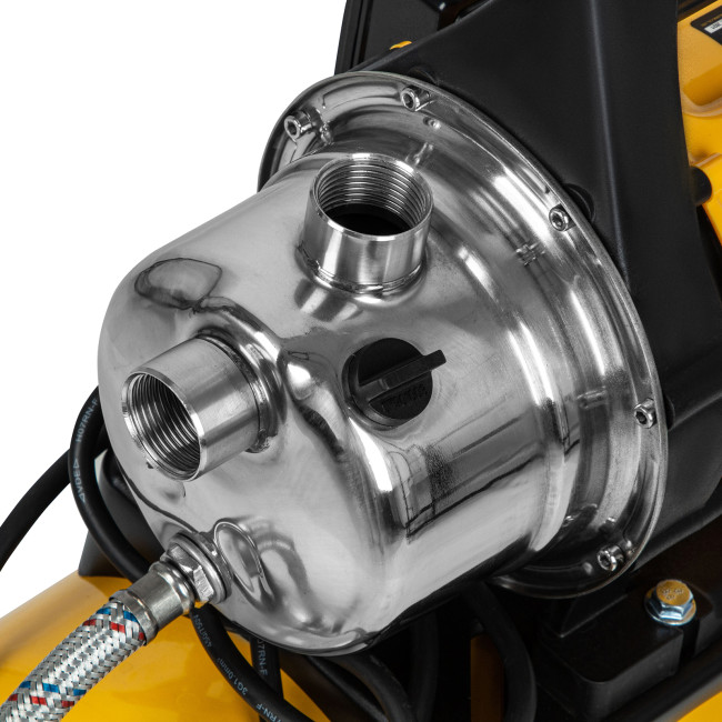 Насосная станция PS800X, 800 Вт, 3200 л/ч, ресивер 24 л, подъем 38 м, нержавейка Denzel в Красноярске