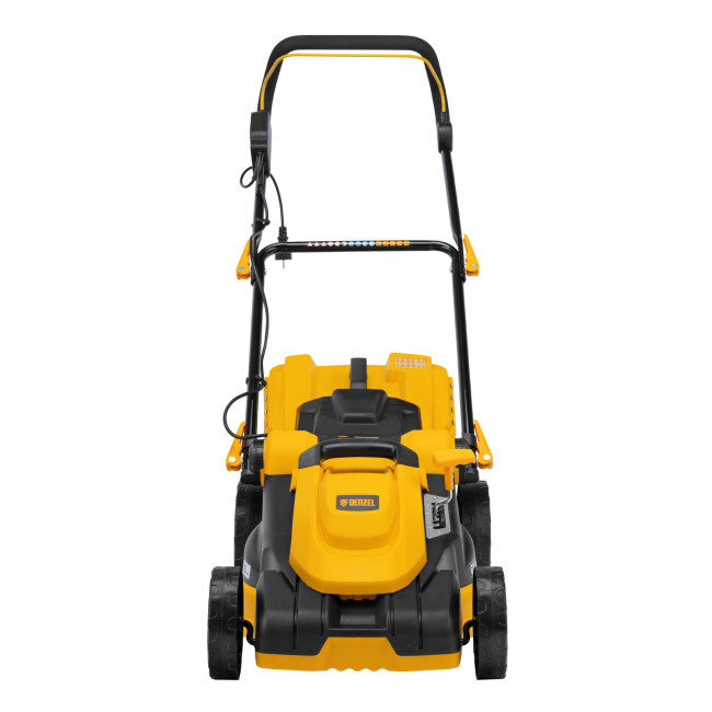 Газонокосилка электрическая GM-1800, 1800 Вт, шир. 38 см, 6 уров., травосб. 40 л. Denzel в Красноярске Газонокосилка электрическая GM-1800, 1800 Вт, шир. 38 см, 6 уров., травосб. 40 л. Denzel в Красноярске