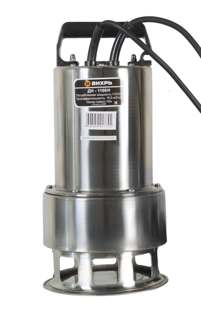 Дренажный насос ВИХРЬ ДН-1100Н в Красноярске