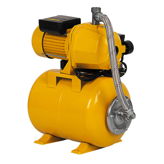 Насосная станция эжекторная PSD800C, 800 Вт, 2400 л/ч, ресивер 24 л, всасывание 20 м Denzel в Красноярске