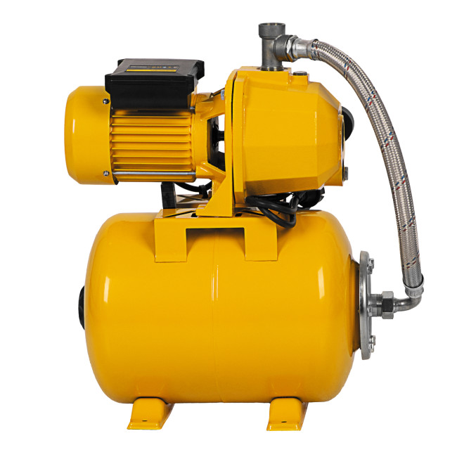 Насосная станция эжекторная PSD800C, 800 Вт, 2400 л/ч, ресивер 24 л, всасывание 20 м Denzel в Красноярске