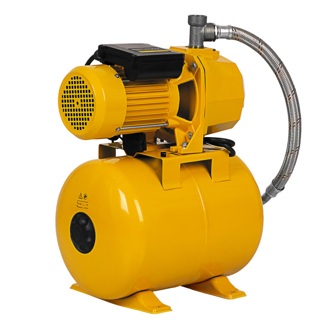 Насосная станция эжекторная PSD800C, 800 Вт, 2400 л/ч, ресивер 24 л, всасывание 20 м Denzel в Красноярске