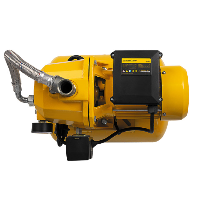 Насосная станция эжекторная PSD800C, 800 Вт, 2400 л/ч, ресивер 24 л, всасывание 20 м Denzel в Красноярске