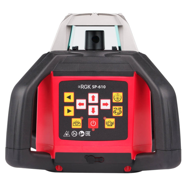 Комплект: ротационный нивелир RGK SP-610 + элевационный штатив RGK SH-340 в Красноярске