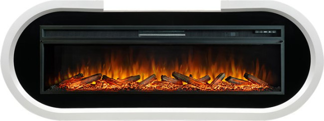 Каминокомплект Soho - Белый с черным с очагом Vision 60 LOG LED в Красноярске