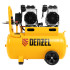 Компрессор безмасляный, малошумный DLS 2200/50, 2200 Вт, 2x1100, 50 л, 380 л/мин Denzel в Красноярске