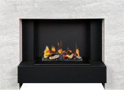 Каминокомплект Tokyo - Скол камня лайт с очагом Cassette 400 LNH-INT (с дровами) Каминокомплект Tokyo - Скол камня лайт с очагом Cassette 400 LNH-INT (с дровами)