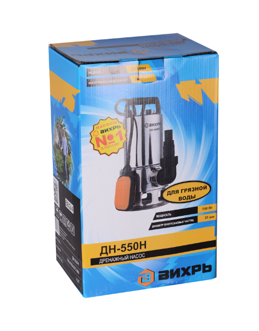 Дренажный насос ВИХРЬ ДН-550Н в Красноярске Дренажный насос ВИХРЬ ДН-550Н в Красноярске