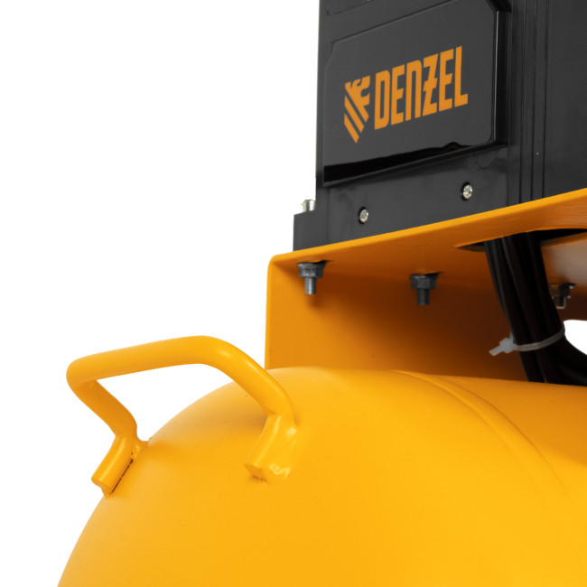 Компрессор безмасляный, малошумный DLS 3300/100, 3300 Вт,3x1100, 100 л, 570 л/мин ,блок управления Denzel в Красноярске