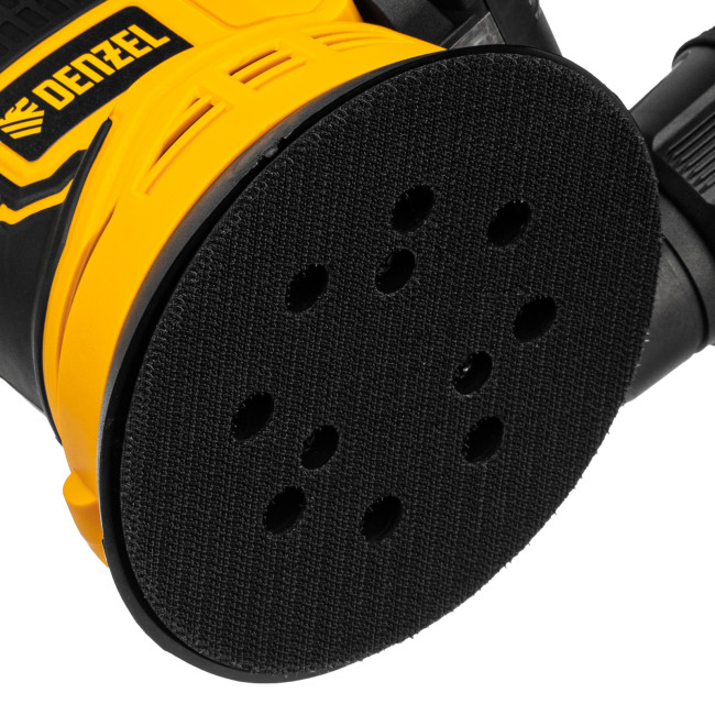 Машина шлифовальная эксцентриковая аккумуляторная COS-125, 18В Li-Ion Denzel в Красноярске Машина шлифовальная эксцентриковая аккумуляторная COS-125, 18В Li-Ion Denzel в Красноярске