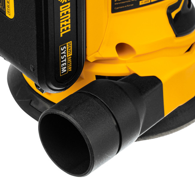 Машина шлифовальная эксцентриковая аккумуляторная COS-125, 18В Li-Ion Denzel в Красноярске Машина шлифовальная эксцентриковая аккумуляторная COS-125, 18В Li-Ion Denzel в Красноярске