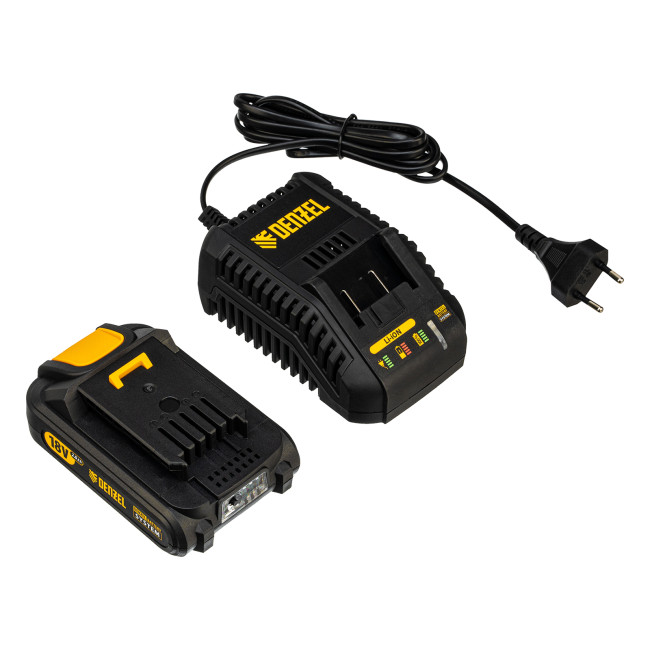 Машина шлифовальная эксцентриковая аккумуляторная COS-125, 18В Li-Ion Denzel в Красноярске Машина шлифовальная эксцентриковая аккумуляторная COS-125, 18В Li-Ion Denzel в Красноярске