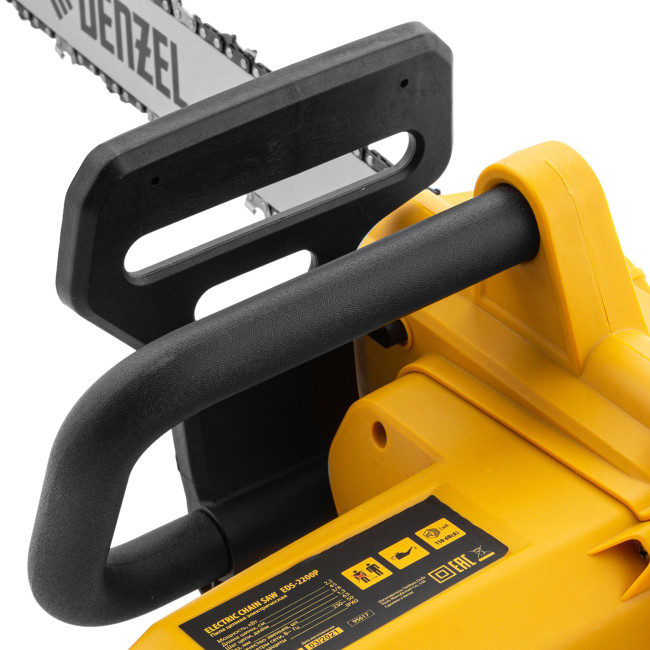 Пила цепная электрическая EDS-2200P, 2.2 кВт,поперечная, шина 45 см, шаг 3/8, паз 1.3 мм, 63 звена Denzel в Красноярске Пила цепная электрическая EDS-2200P, 2.2 кВт,поперечная, шина 45 см, шаг 3/8, паз 1.3 мм, 63 звена Denzel в Красноярске