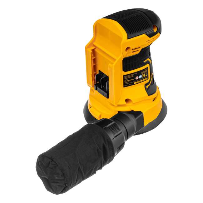 Машина шлифовальная эксцентриковая аккумуляторная COS-125-0, 18В Li-Ion Denzel в Красноярске Машина шлифовальная эксцентриковая аккумуляторная COS-125-0, 18В Li-Ion Denzel в Красноярске