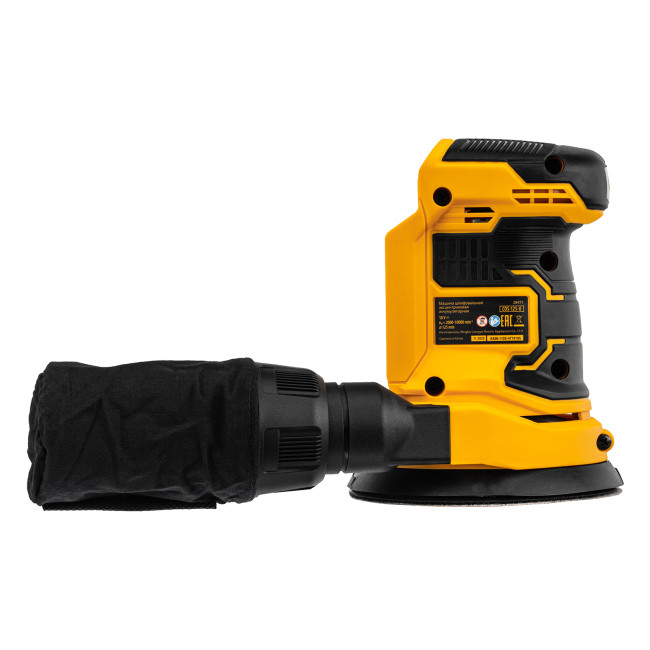 Машина шлифовальная эксцентриковая аккумуляторная COS-125-0, 18В Li-Ion Denzel в Красноярске Машина шлифовальная эксцентриковая аккумуляторная COS-125-0, 18В Li-Ion Denzel в Красноярске