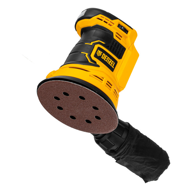 Машина шлифовальная эксцентриковая аккумуляторная COS-125-0, 18В Li-Ion Denzel в Красноярске Машина шлифовальная эксцентриковая аккумуляторная COS-125-0, 18В Li-Ion Denzel в Красноярске