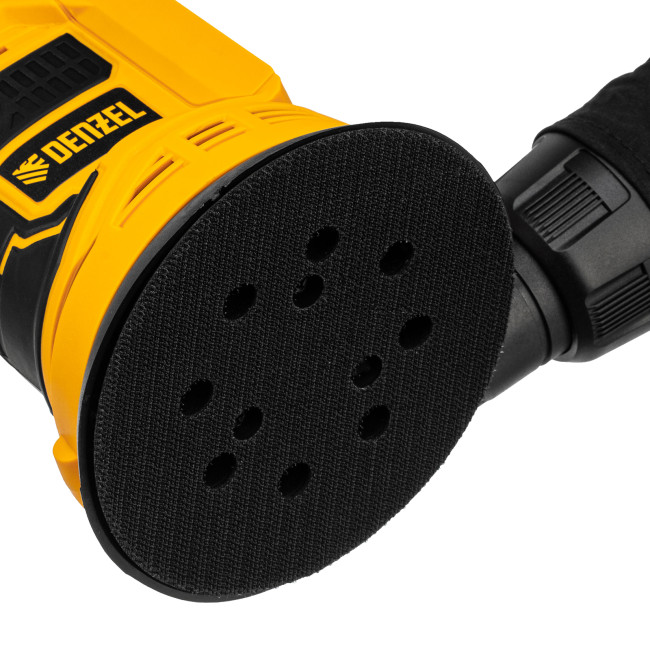 Машина шлифовальная эксцентриковая аккумуляторная COS-125-0, 18В Li-Ion Denzel в Красноярске Машина шлифовальная эксцентриковая аккумуляторная COS-125-0, 18В Li-Ion Denzel в Красноярске