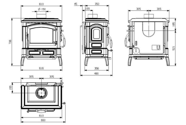 La Nordica Isetta EVO 4.0 (черный антрацит) в Красноярске