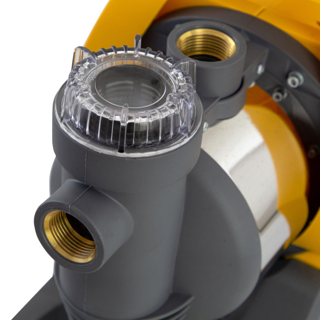 Насосная станция PSХ950X, Х-Pro, 950 Вт, 3300 л/ч, ресивер 24 л, подъем 38 м, нержавейка Denzel в Красноярске