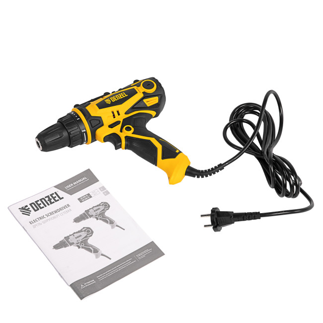 Дрель-шуруповерт сетевая SD-300-10 Denzel в Красноярске