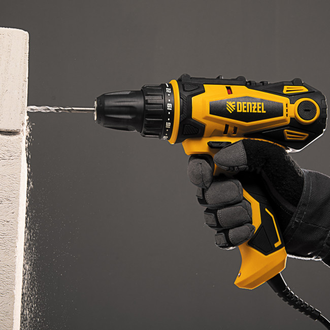 Дрель-шуруповерт сетевая SD-300-10 Denzel в Красноярске