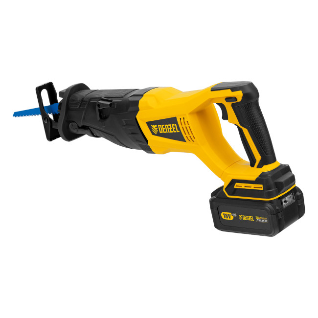 Пила сабельная аккумуляторная бесщет BRC-120,  18В Li-Ion Denzel в Красноярске