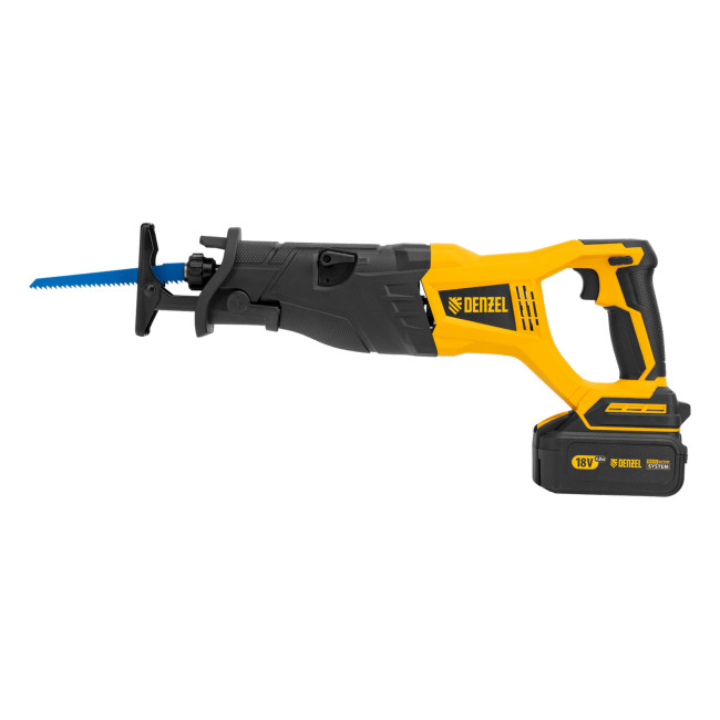 Пила сабельная аккумуляторная бесщет BRC-120,  18В Li-Ion Denzel в Красноярске