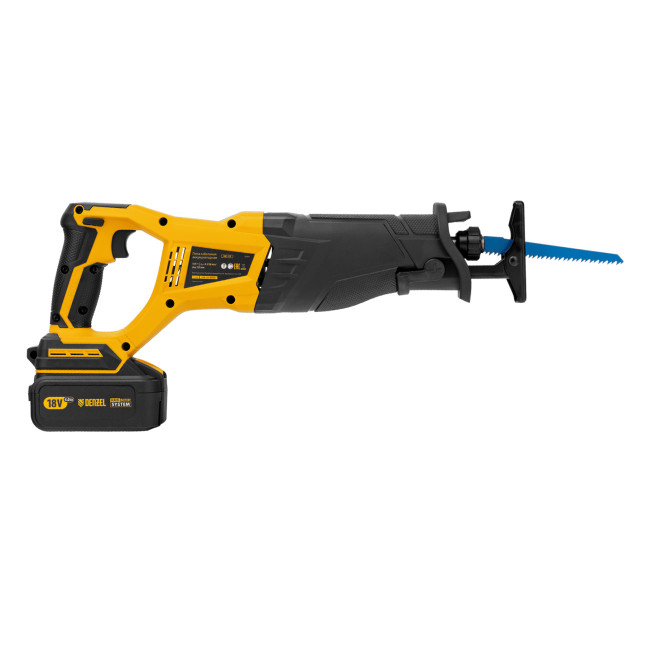 Пила сабельная аккумуляторная бесщет BRC-120,  18В Li-Ion Denzel в Красноярске