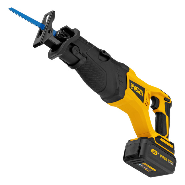 Пила сабельная аккумуляторная бесщет BRC-120,  18В Li-Ion Denzel в Красноярске