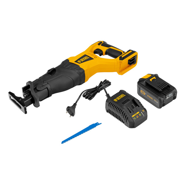 Пила сабельная аккумуляторная бесщет BRC-120,  18В Li-Ion Denzel в Красноярске