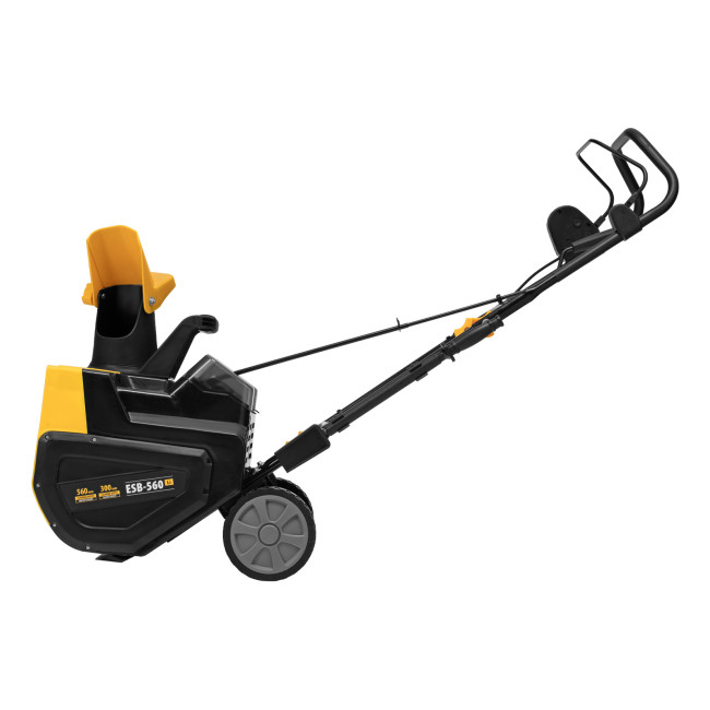 Снегоуборочная машина аккумуляторная, ESB-560Li, 560 мм, 40В, 2 АКБ 5 Ач, ЗУ, метал. шнек Denzel в Красноярске