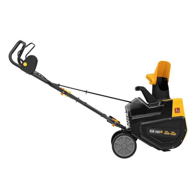 Снегоуборочная машина аккумуляторная, ESB-560Li, 560 мм, 40В, 2 АКБ 5 Ач, ЗУ, метал. шнек Denzel в Красноярске