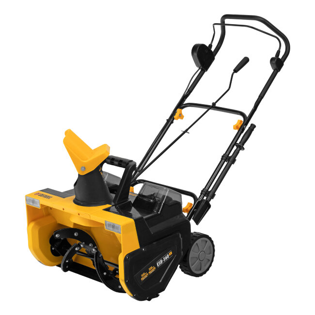 Снегоуборочная машина аккумуляторная, ESB-560Li, 560 мм, 40В, 2 АКБ 5 Ач, ЗУ, метал. шнек Denzel в Красноярске