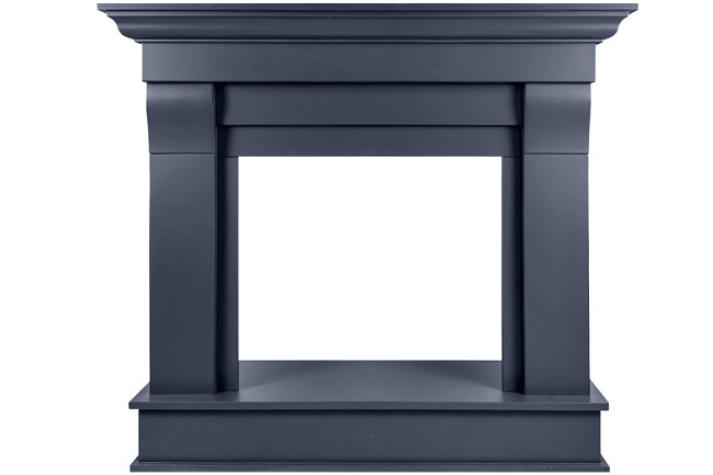 Каминокомплект Monaco (Разборный) -  Серый графит с очагом Vision 23 EF LED FX в Красноярске