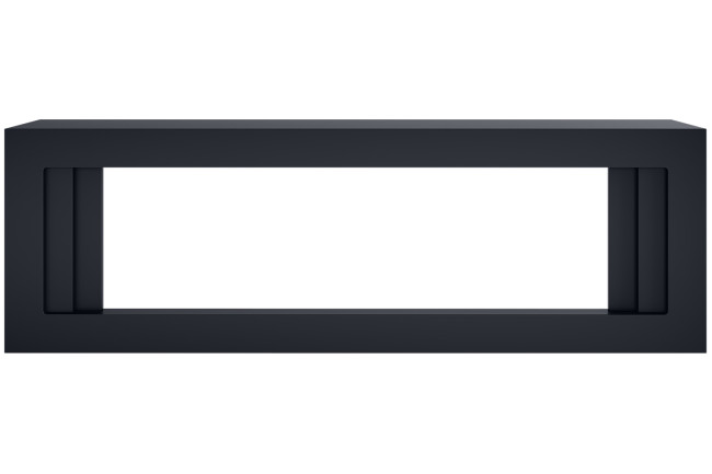 Каминокомплект Line 60 (Разборный) - Серый графит с очагом Vision 60 LED в Красноярске Каминокомплект Line 60 (Разборный) - Серый графит с очагом Vision 60 LED в Красноярске