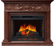 Каминокомплект Palace - Темный дуб с очагом Vision 30 EF LED FX
