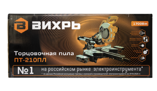 Торцовочная пила Вихрь ПТ-210ПЛ в Красноярске Торцовочная пила Вихрь ПТ-210ПЛ в Красноярске