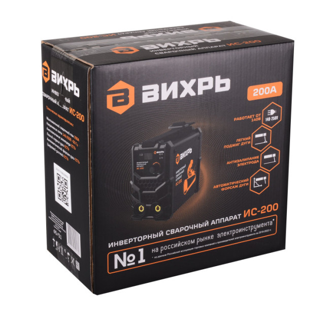 Сварочный аппарат инверторный Вихрь ИС-200 в Красноярске