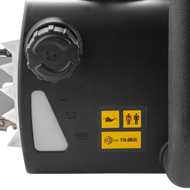 Пила цепная электрическая EDS-2200, 2.2 кВт,продольная, шина 45 см, шаг 3/8, паз 1.3 мм, 62 звена Denzel в Красноярске Пила цепная электрическая EDS-2200, 2.2 кВт,продольная, шина 45 см, шаг 3/8, паз 1.3 мм, 62 звена Denzel в Красноярске